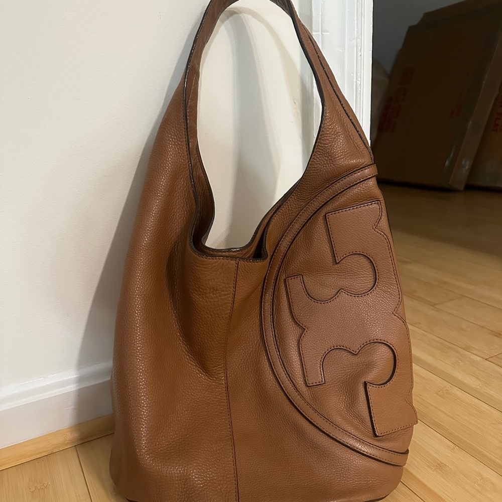 Tory Burch Tan Leather Hobo Bag